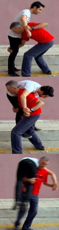 Omuzda taşıma ( İtfaiyeci yöntemi) 